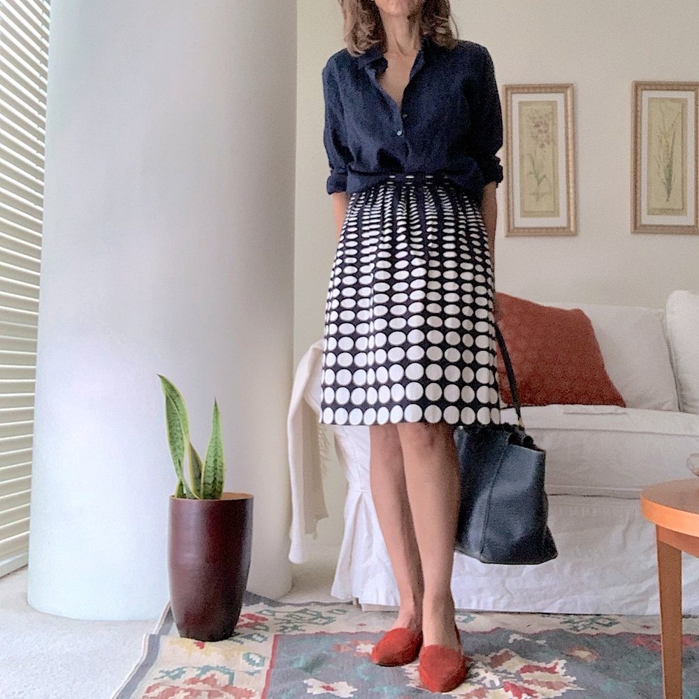 J. Crew skirt.  Size 00 - Picture 3 of 5